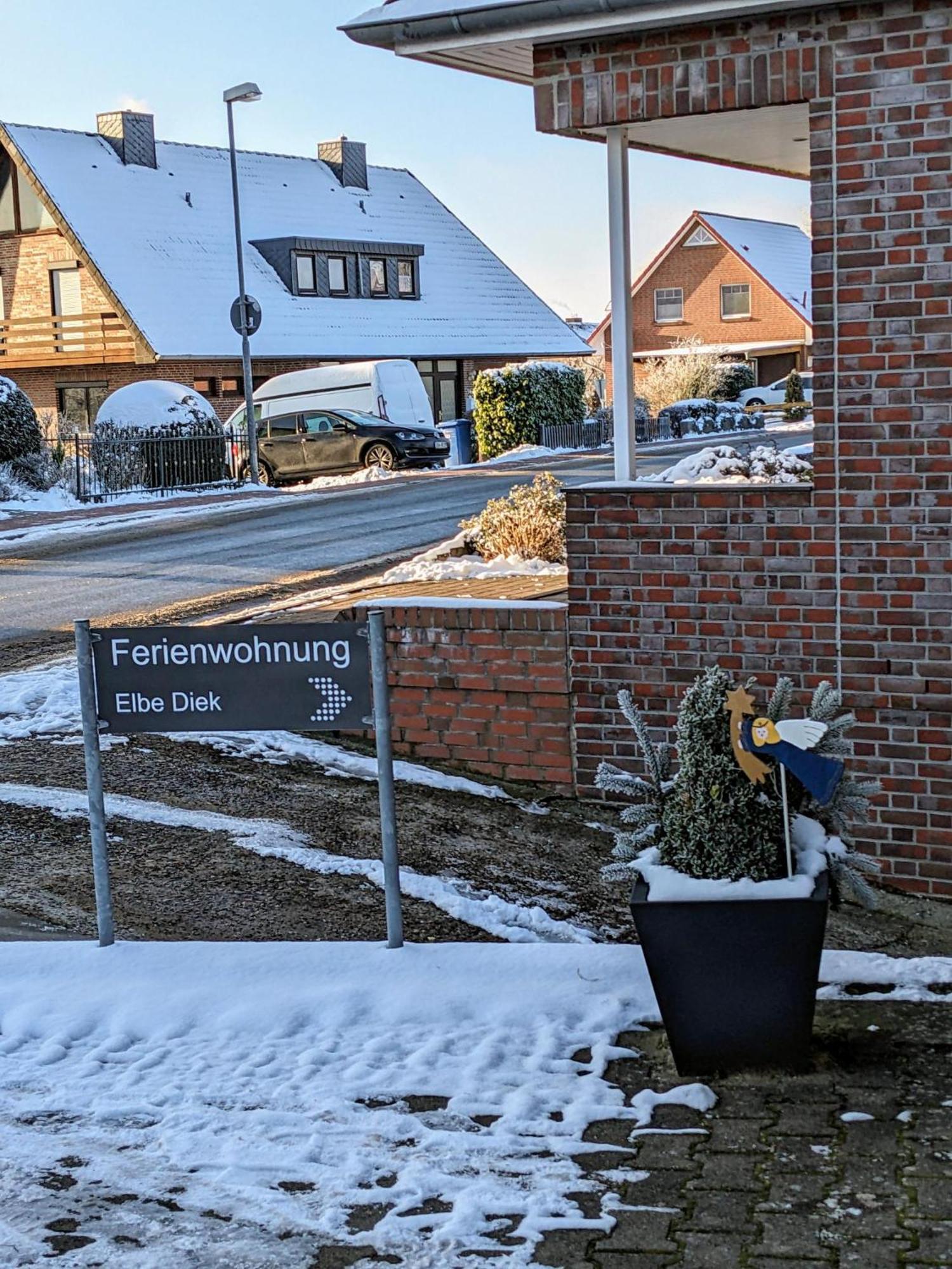 Ferienwohnung Elbe Diek Stelle Dış mekan fotoğraf